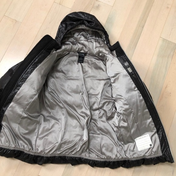 The North Face down belted parka jacket 14-16 women xs - Picture 9 of 13